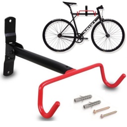 SOPORTE PARA COLGAR BICICLETA EN PARED FORRADO Y RETRACTIL