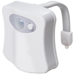 LUZ LED CON SENSOR DE MOVIMIENTO PARA INODORO  WATER RGB COLORES