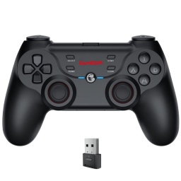 JOYSTICK INALAMBRICO COMPATIBLE PC WINDOWS ANDROID IOS IPHONE NINTENDO SWITCH USB-C GAMESIR T3S